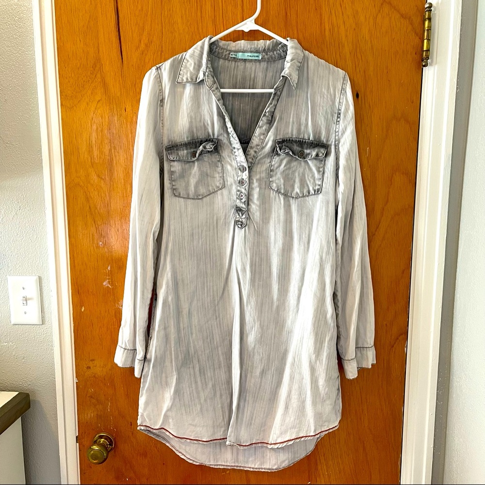 Maurice’s Demin Dress - acid wash
